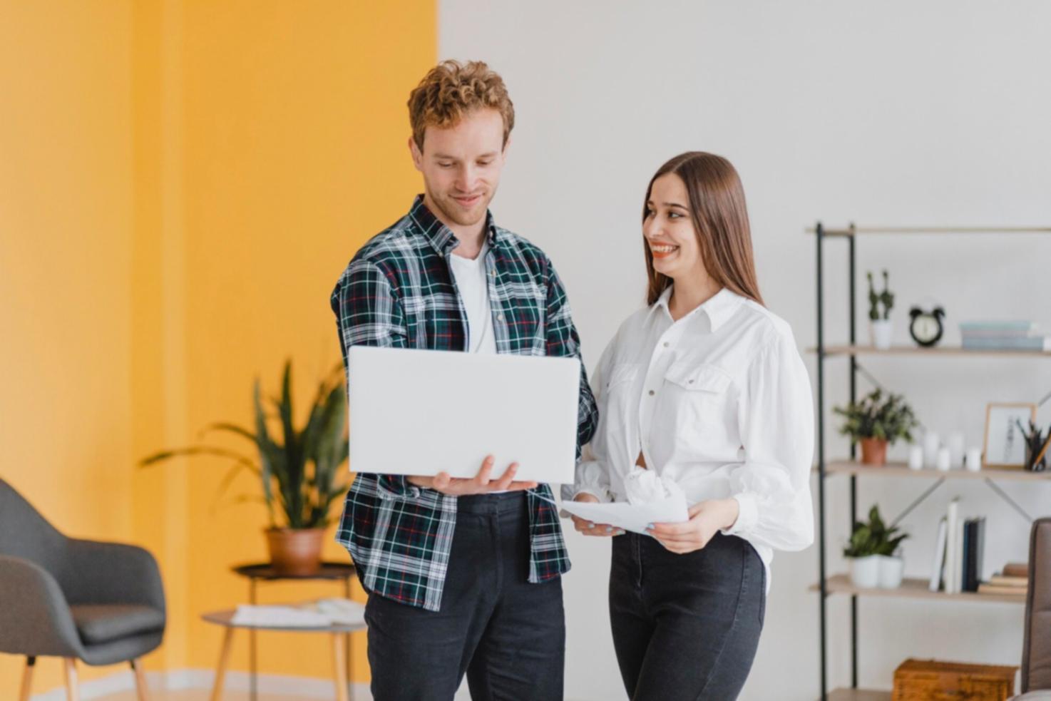 Moderne Arbeitsumgebung für Remote-Coaching